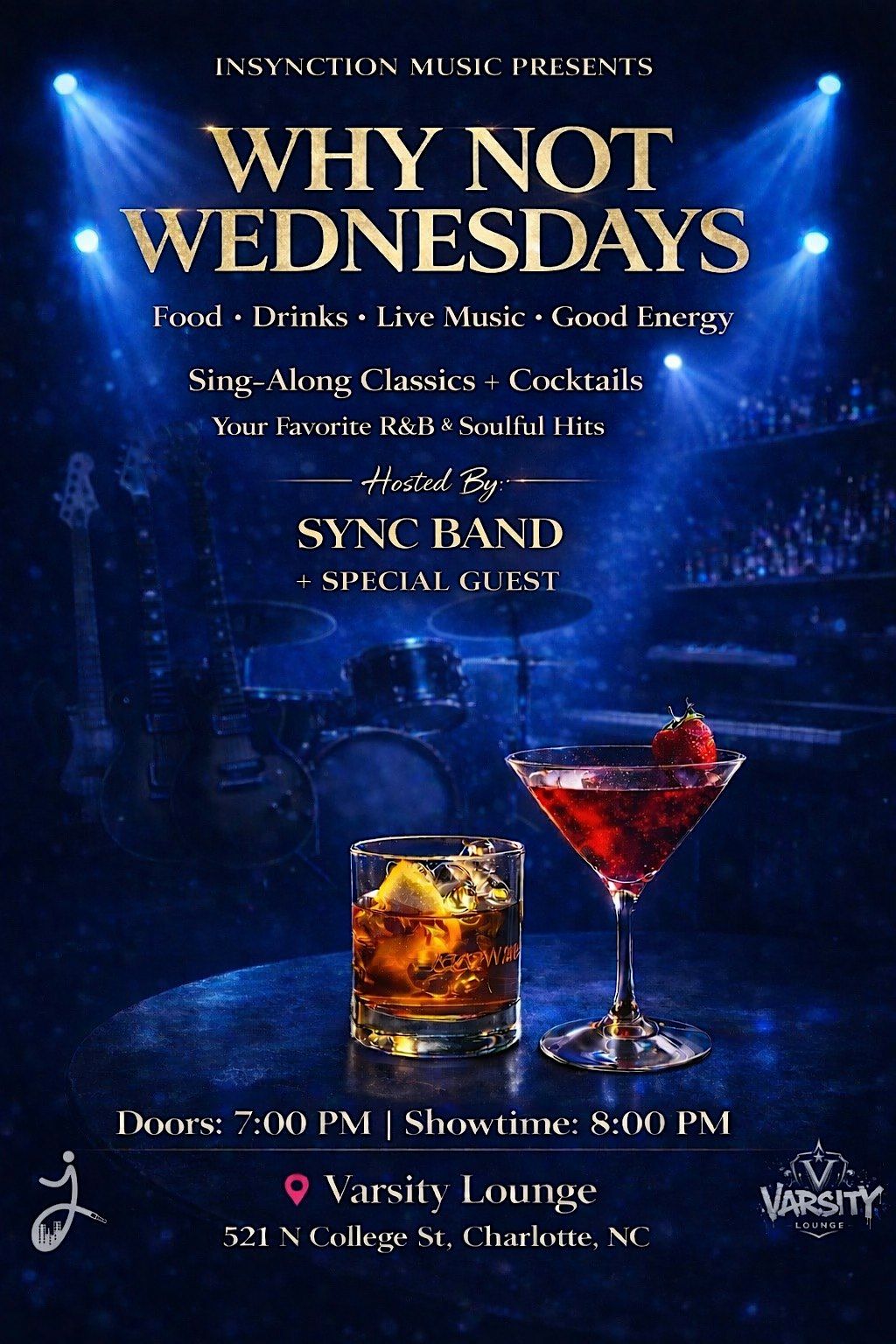 Why Not Wednesdays? Live W\/Sync Band