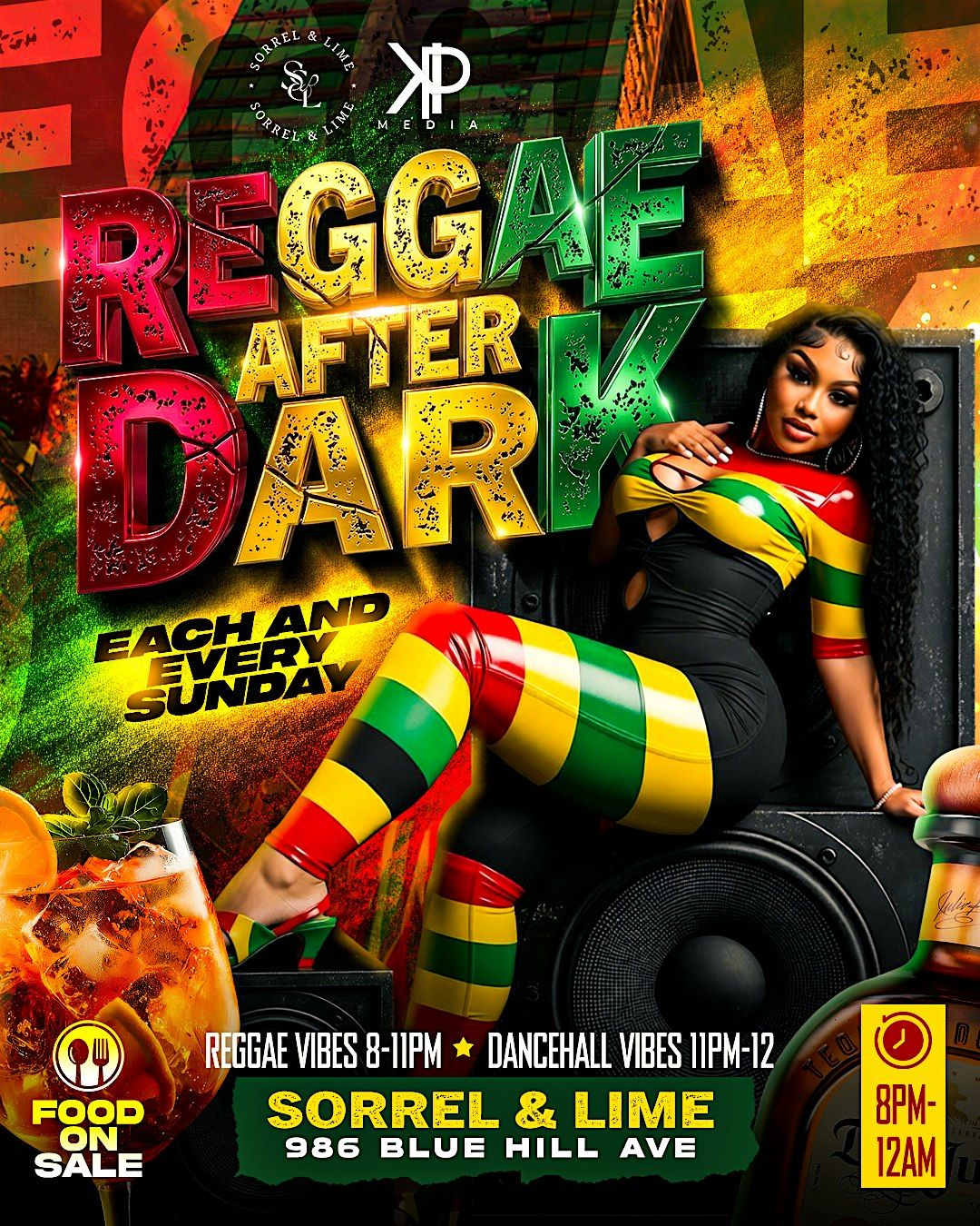 Reggae after dark-Each and every sunday