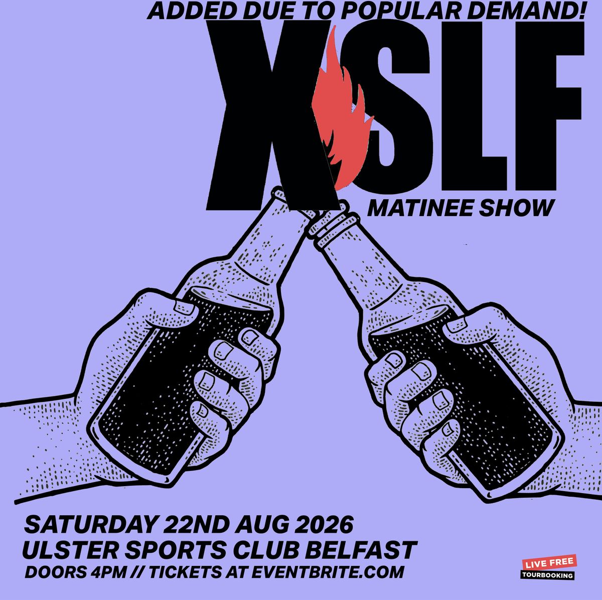 XSLF Matinee show at Ulster Sports Club Belfast 22\/8\/26