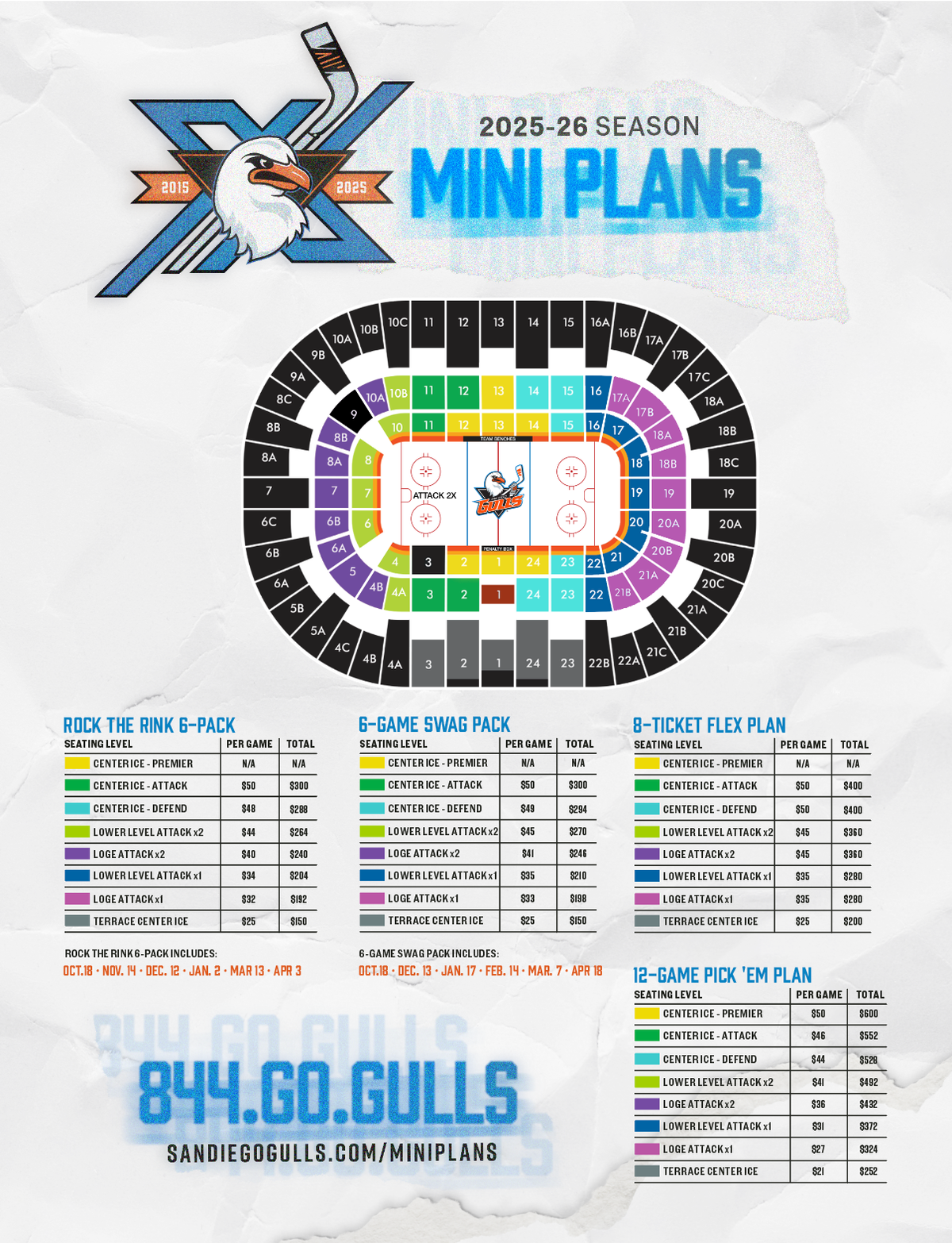 San Jose Barracuda at San Diego Gulls at Pechanga Arena