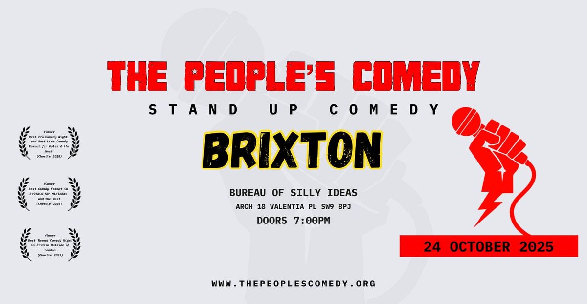 People\u2019s Comedy Night Brixton - Oct 24th