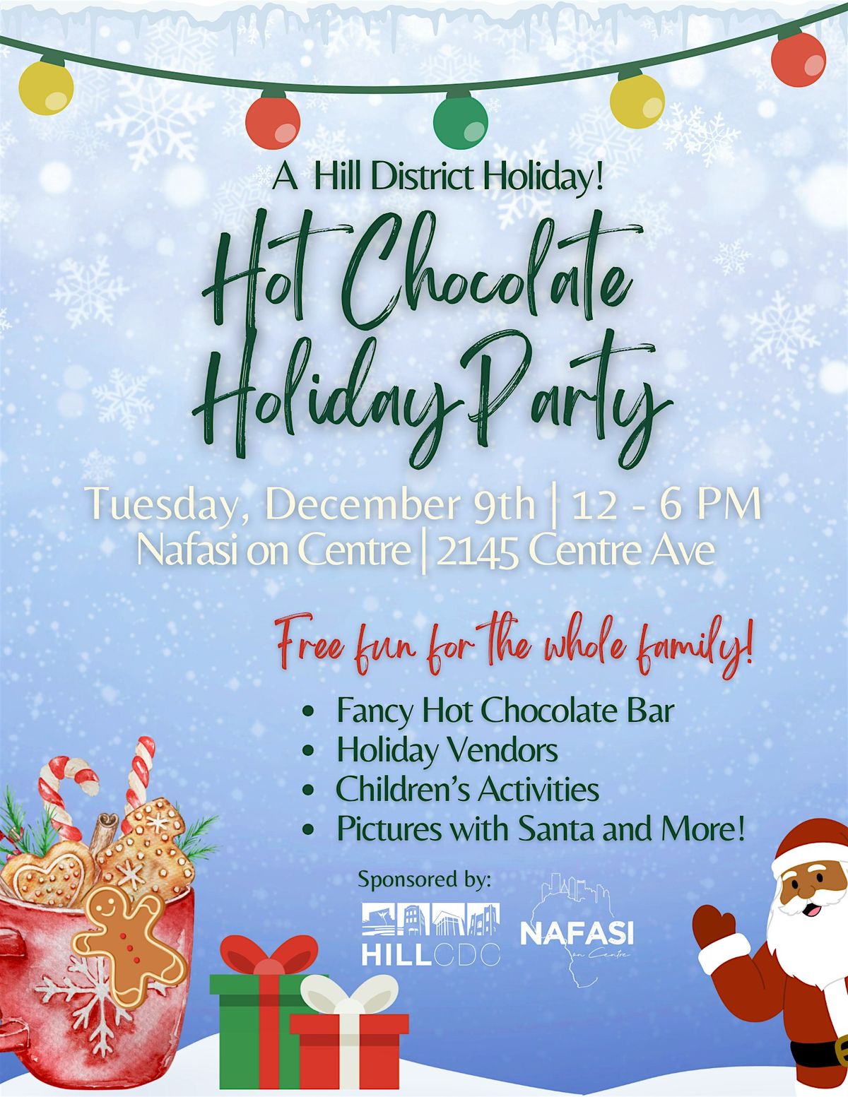 Hot Chocolate Holiday Party
