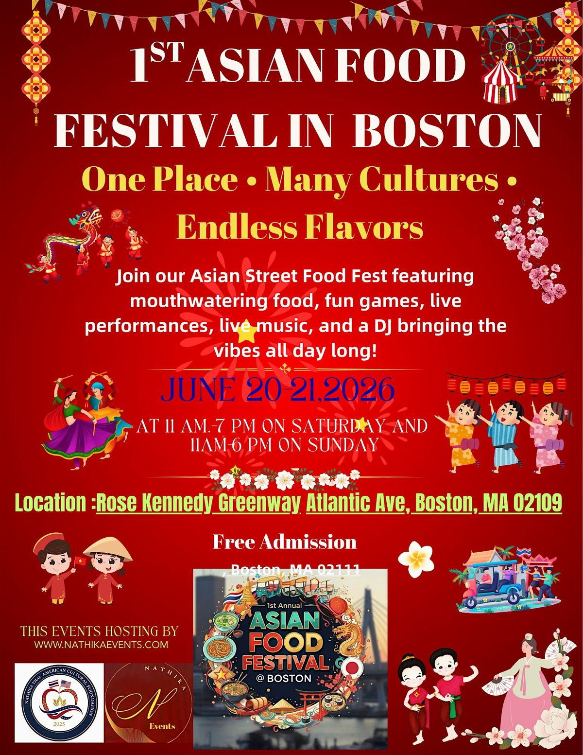 1st. Asian Food Festival 2026