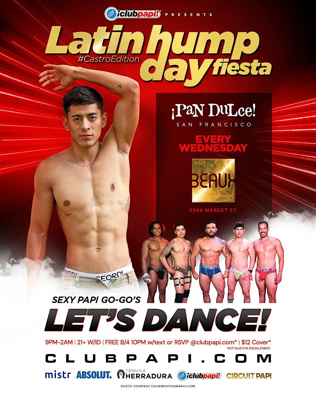 PAN DULCE LATIN HUMP DAY FIESTA @ BEAUX SF POWERED BY MISTR