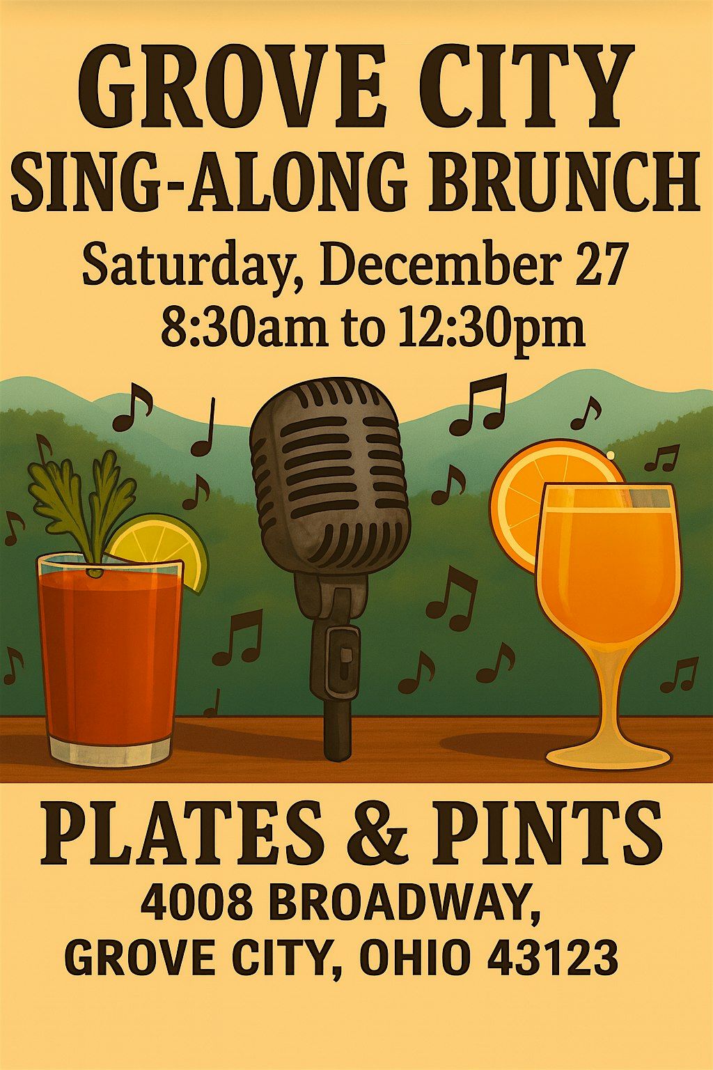 Grove City Singalong Brunch