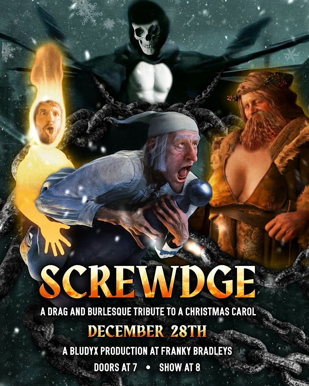 SCREWDGE: A Drag & Burlesque Tribute to A Christmas Carol
