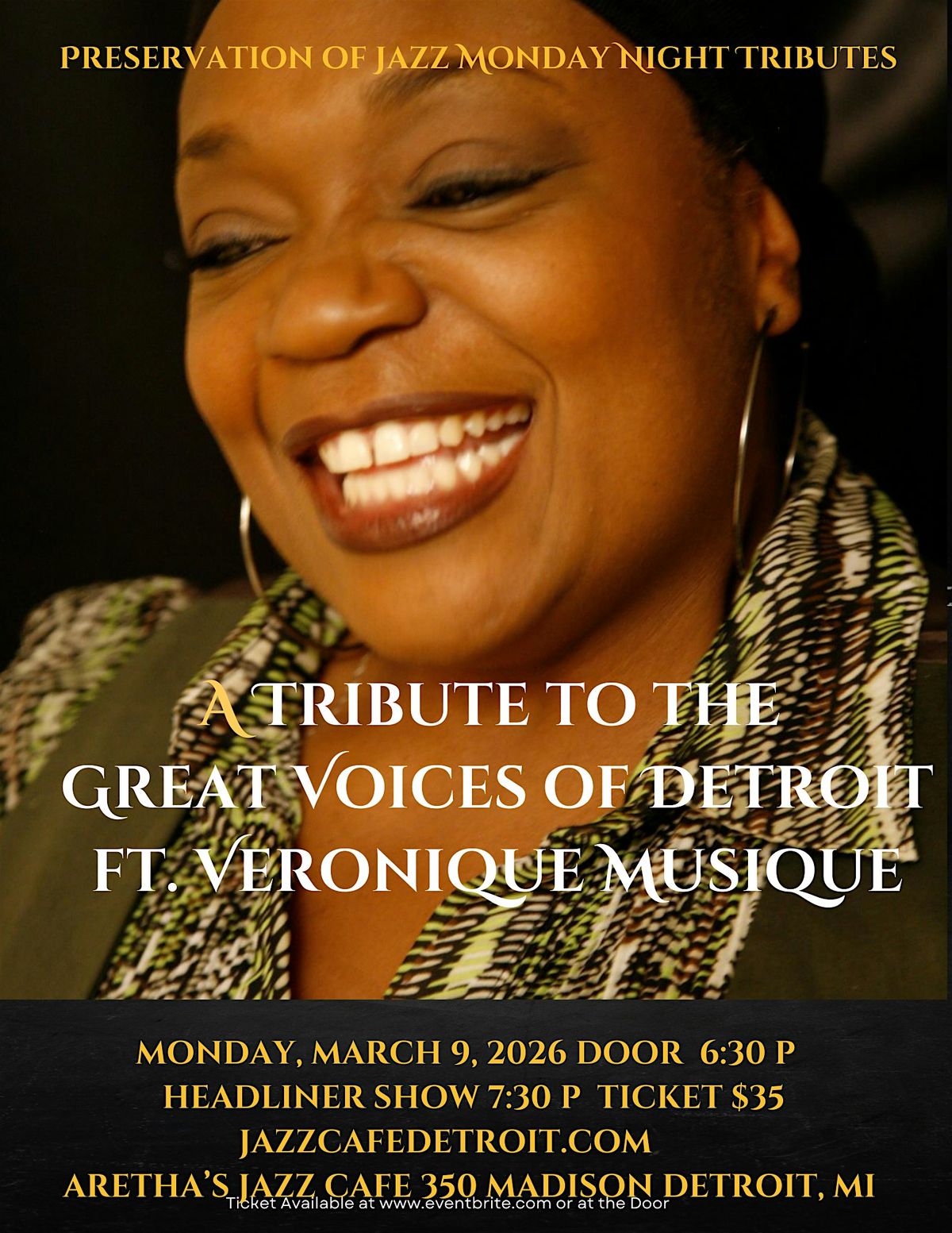 A Tribute to the Great Voices of Detroit ft. Veronique Musique