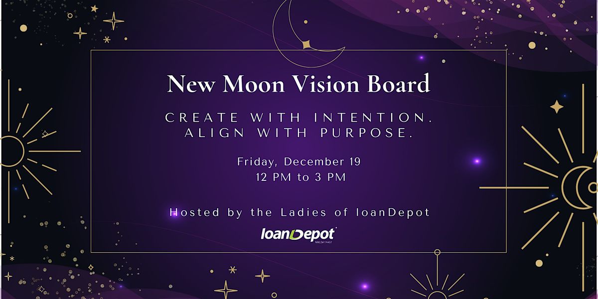 New Moon Vision Board