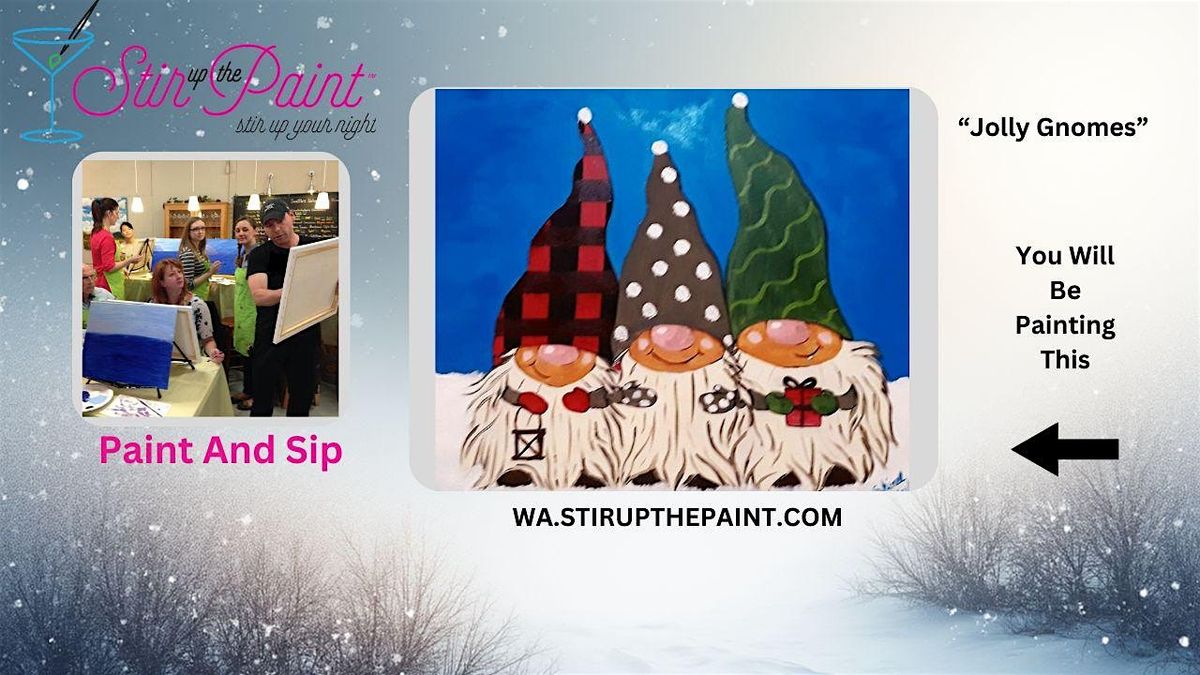 Seattle Paint and Sip, Paint Party, Paint Night With Stir Up The Paint