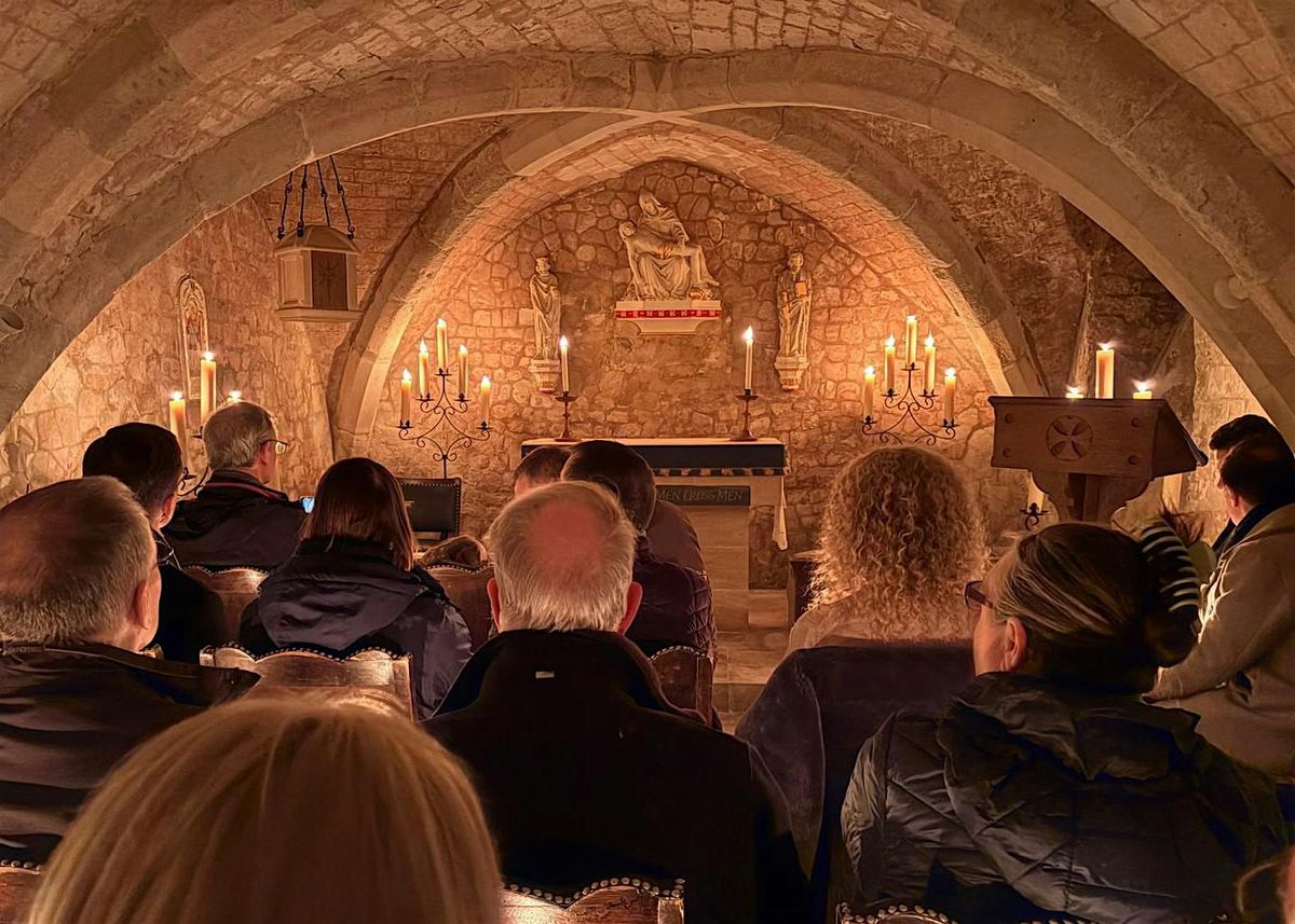 Compline by Candlelight in our Medieval Crypt Chapel