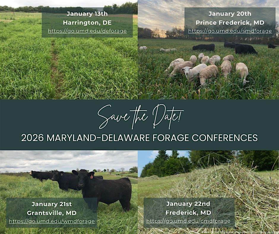 2026 Southern Maryland Forage Conference