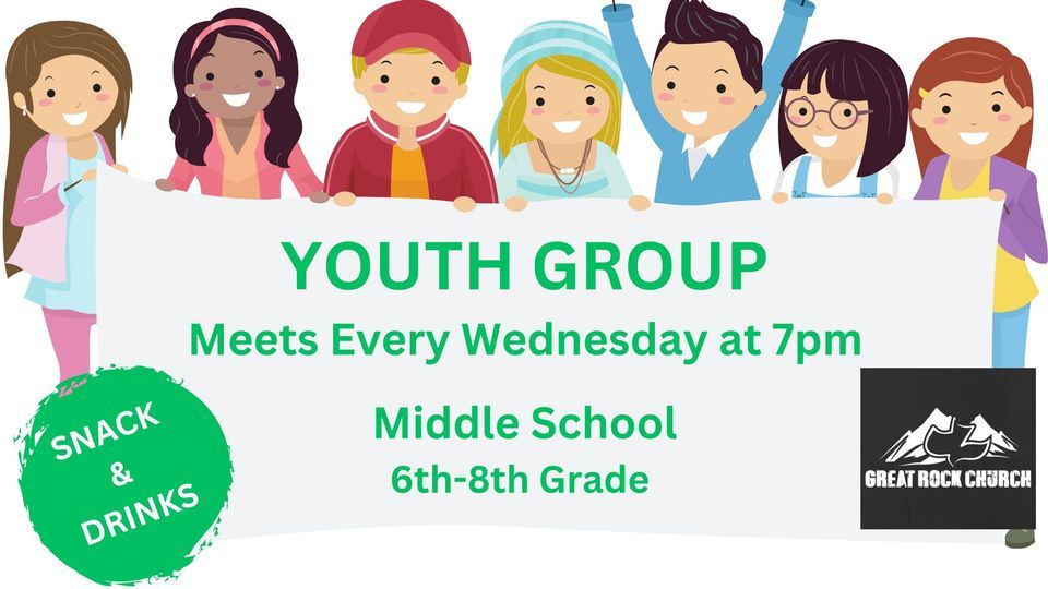 Youth Group 6th-8th Grade | Great Rock Church, Danvers, MA | November 1 ...