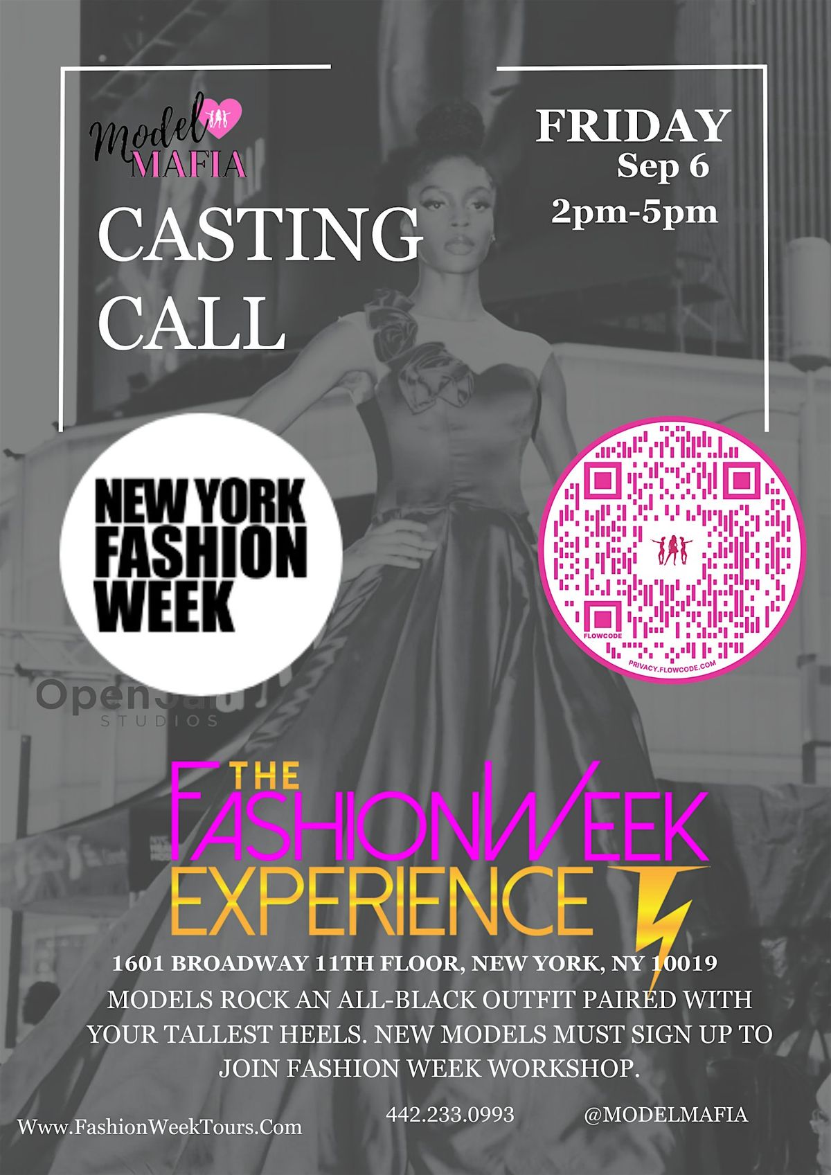 NEW YORK FASHION WEEK WORKSHOPS AND CASTING