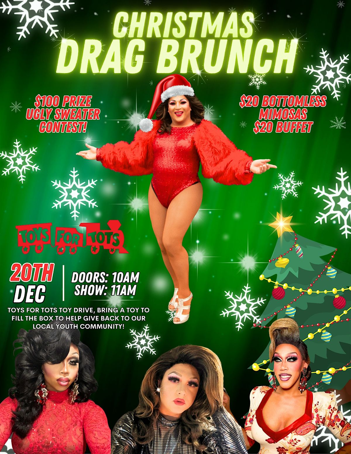 Drag me to Brunch Holiday Edition!