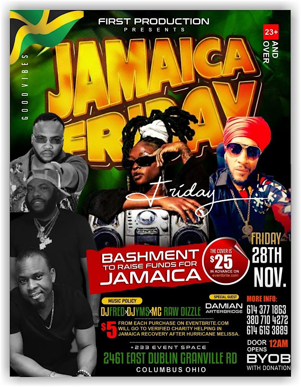 JAMAICA BLACK FRIDAY BASHMENT