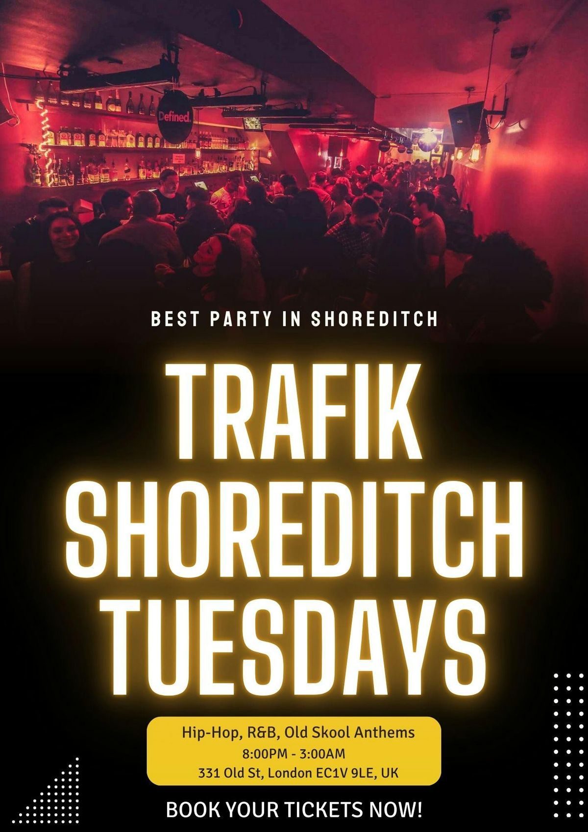 Freshers Week Party @ Trafik Shoreditch \/\/ Party Tunes, Sexy RnB, Commercial