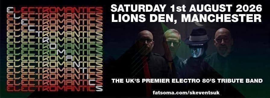 Electromantics - 80's Electro Tribute Band - Live At Lions Den, Manchester