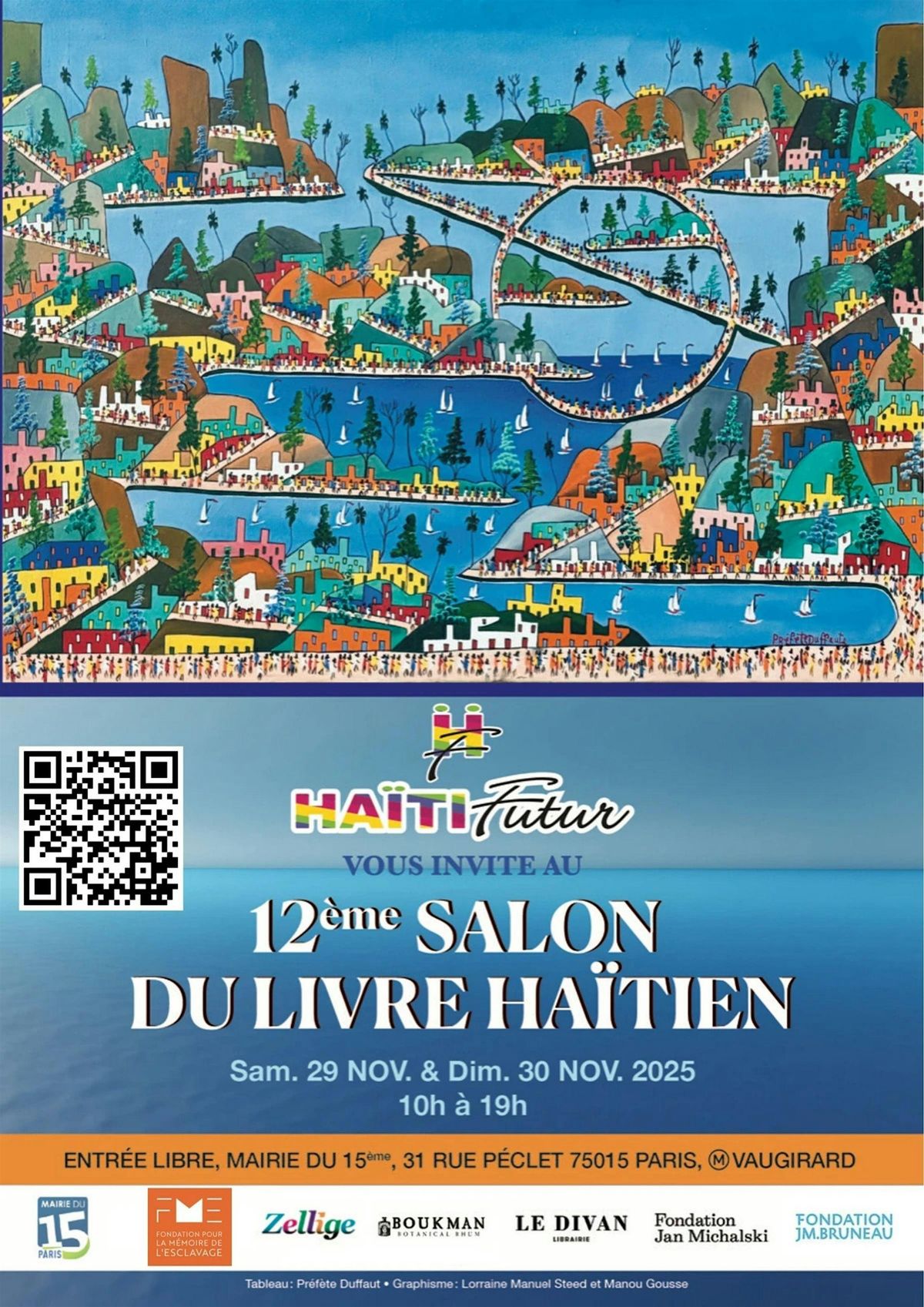 Dimanche apr\u00e8s-midi au Salon du Livre Ha\u00eftien 2025