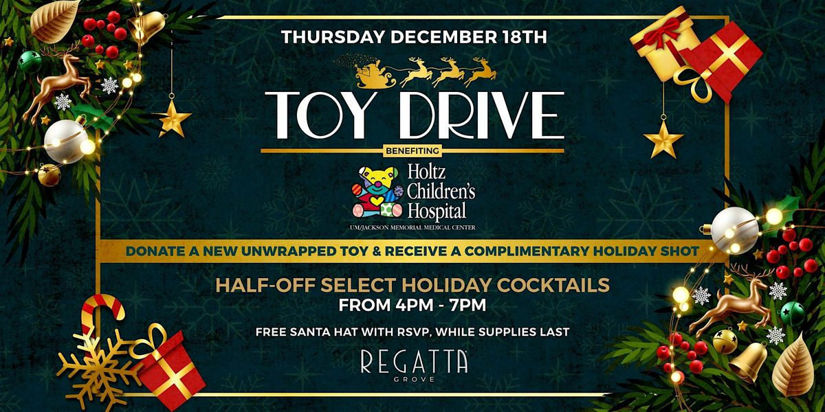 Holiday Harbour Toy Drive with Holtz Children's Hospital at Regatta Grove