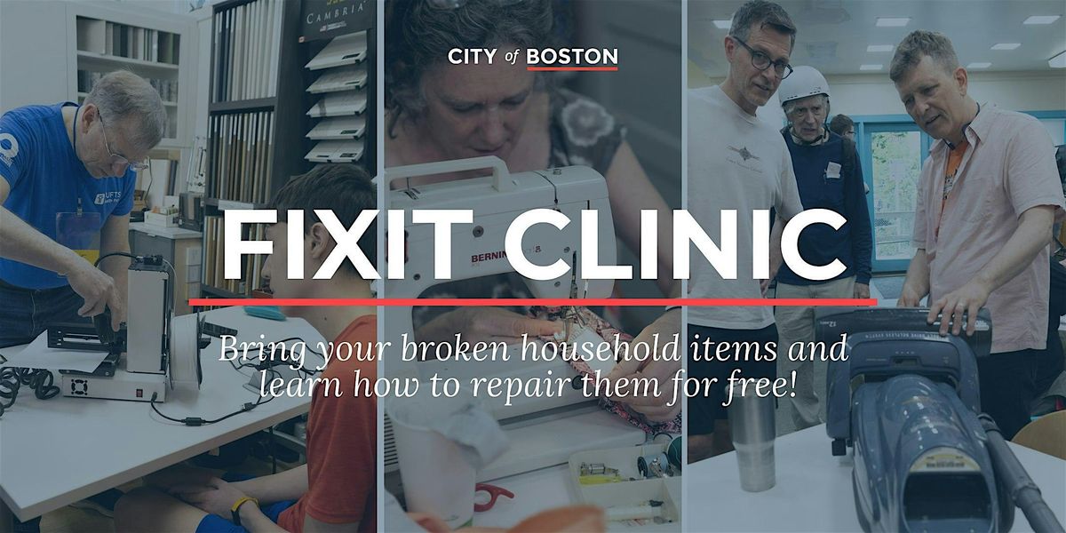 Free Fixit Clinic