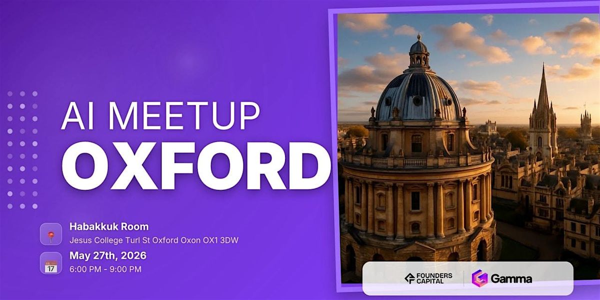 Mindstone Oxford May AI Meetup