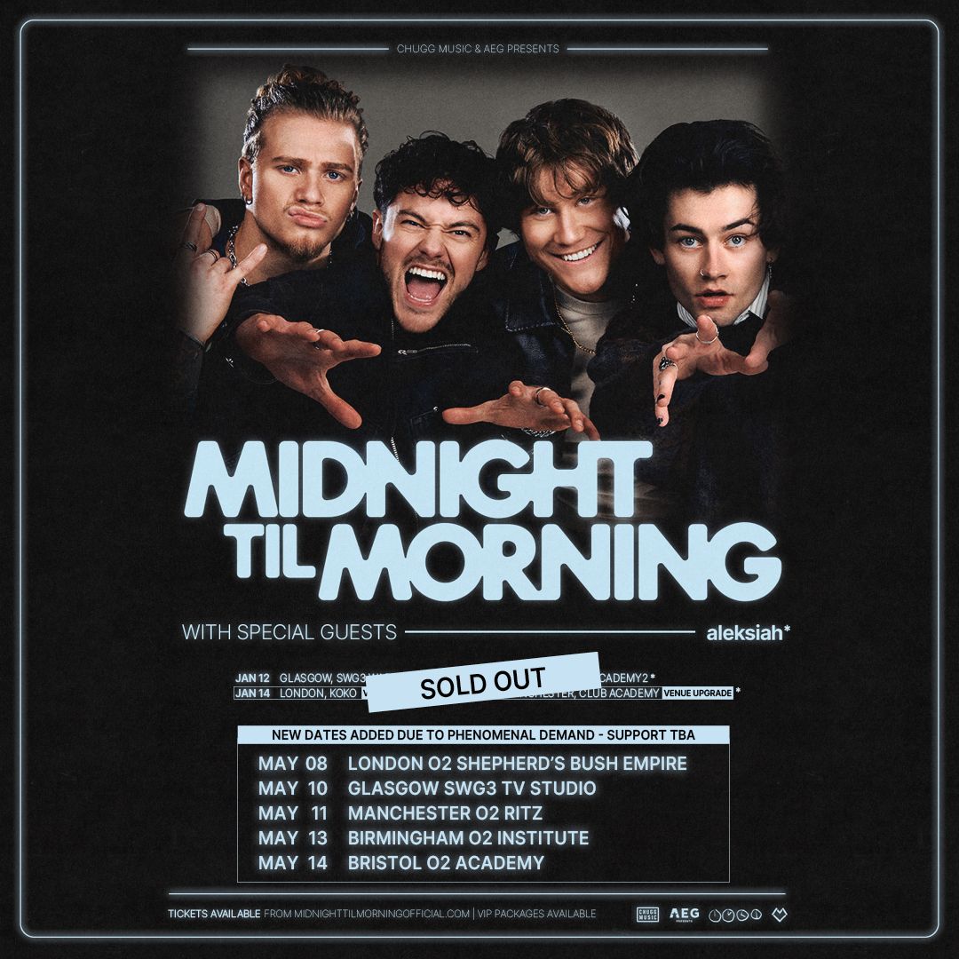 Midnight Til Morning Manchester Tickets