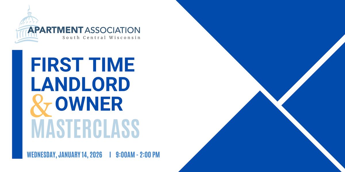 First Time Landlord & Owner Masterclass