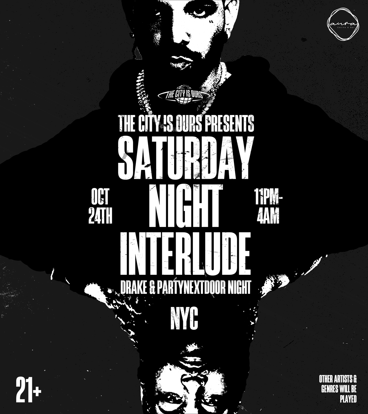 Saturday Night Interlude: Drake & PND Night at Aura Cocina, Maspeth on ...