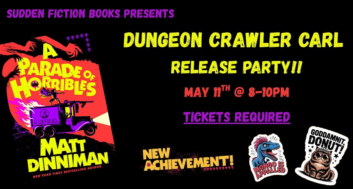 Dungeon Crawler Carl Release Party
