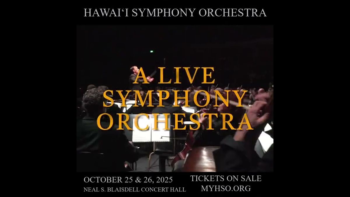 Hawaii Symphony Orchestra: Harry Potter and the Half Blood Prince in Concert