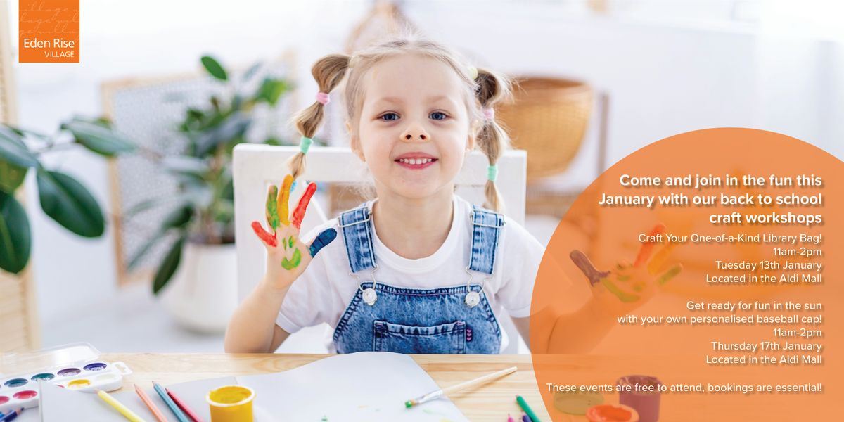 Eden Rise Village - January School Holidays Activities