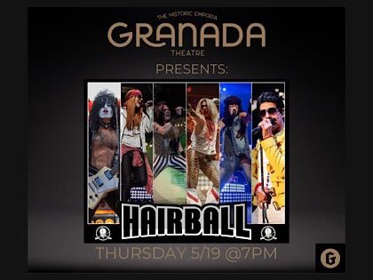 Hairball Schedule 2022 Hairball | Emporia Granada Theatre | May 19, 2022