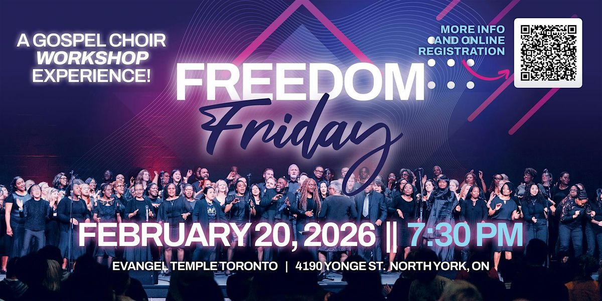 Freedom Friday: A Gospel Choir Workshop Experience