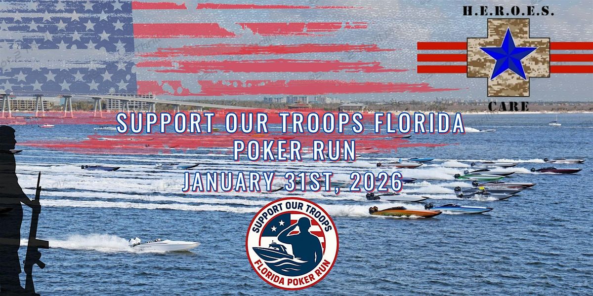 Support Our Troops Florida Poker Run