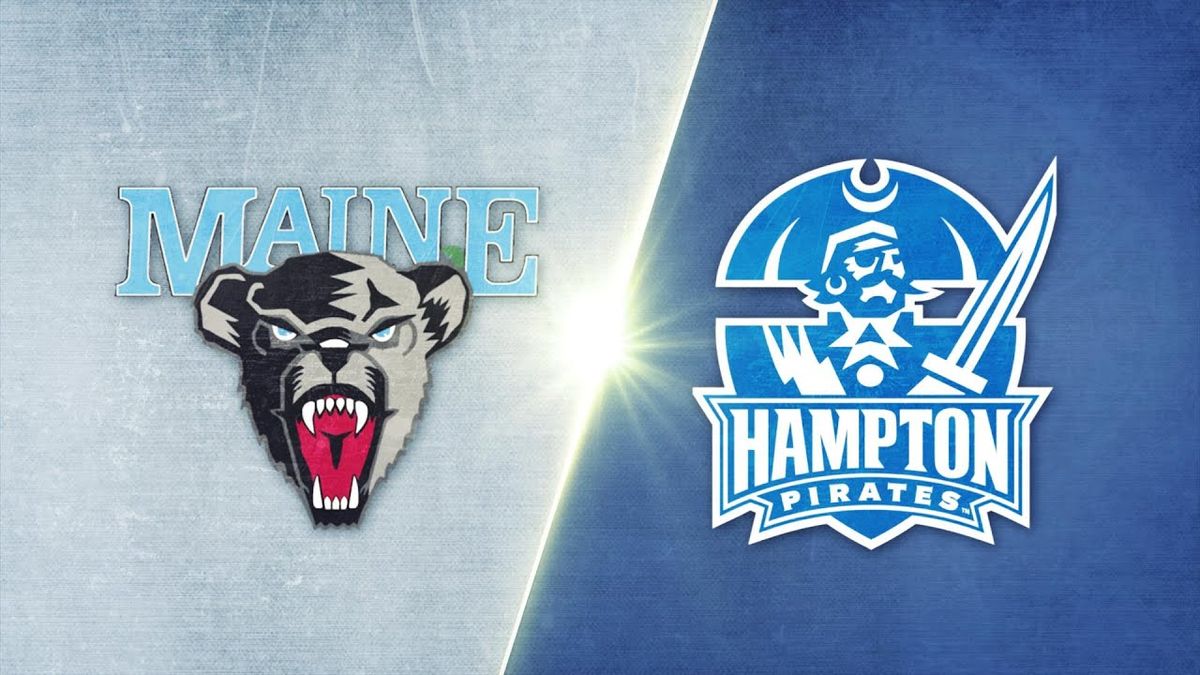 Maine Black Bears at Hampton Pirates Football at Armstrong Stadium