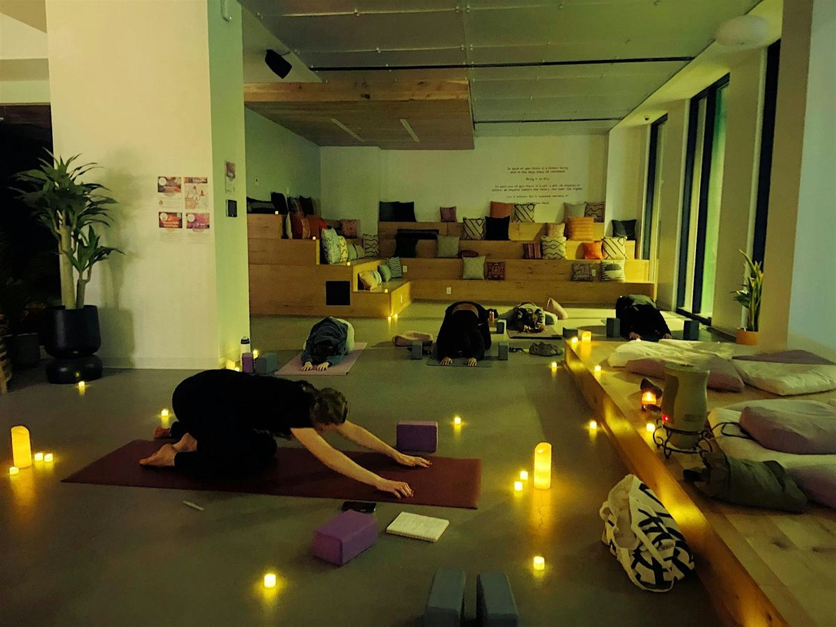 Tuesday Evening Active Vinyasa Yoga at 433 W. Broad St.