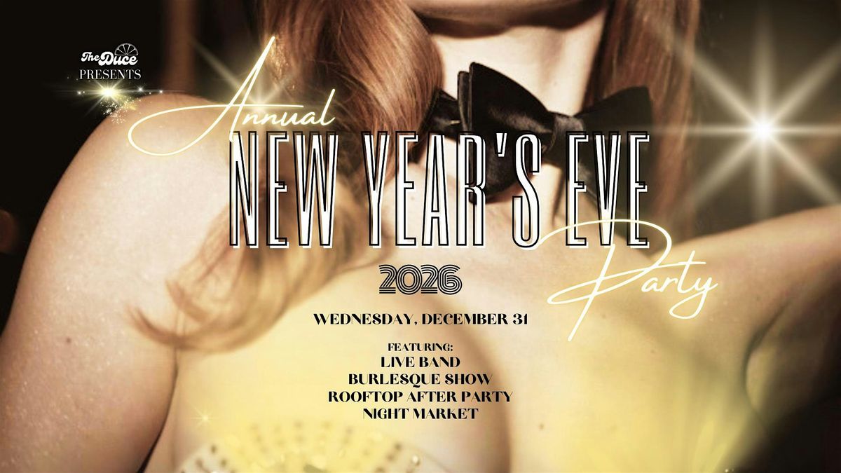 New Years Eve Black Tie Gala