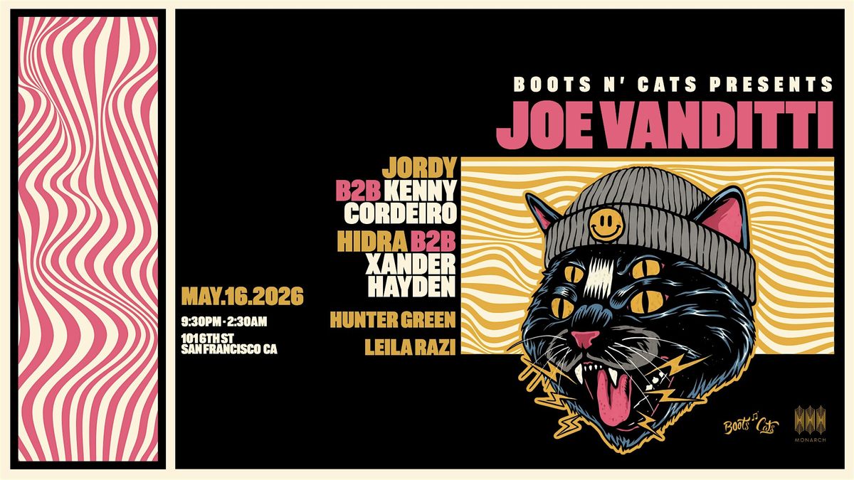 Boots N\u2019 Cats presents Joe Vanditti