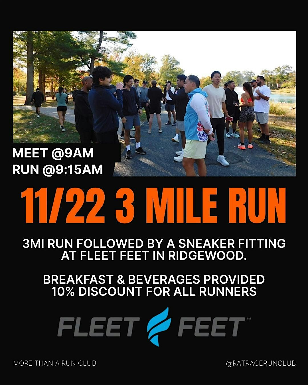 Rat Race Run Club Fit and Run with Fleet Feet!