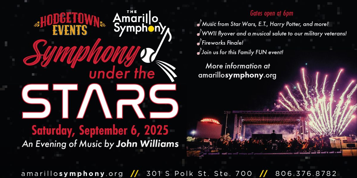 Symphony Under the Stars - Amarillo Symphony at Hodgetown