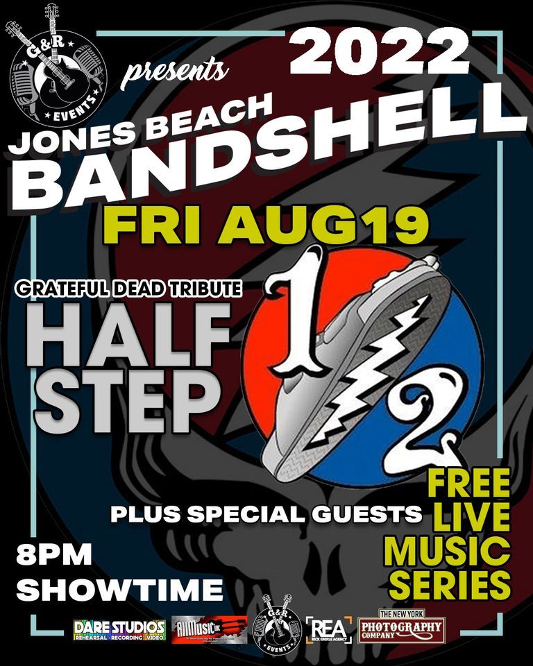 Half Step Grateful Dead Tribute Jones Beach Boardwalk Bandshell