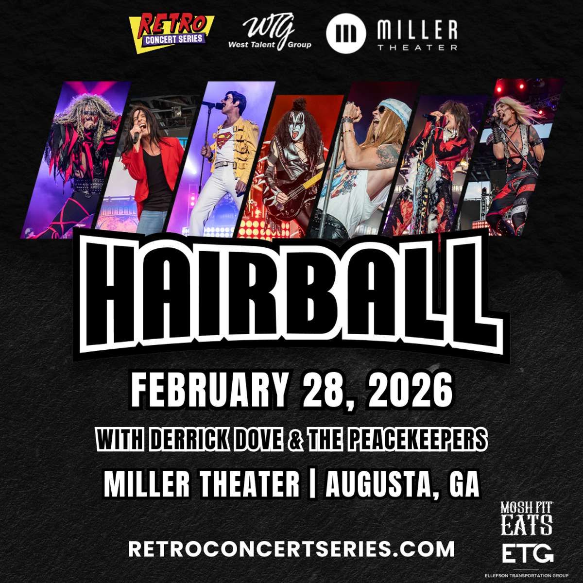 Hairball & Derrick Dove and The Peacekeepers