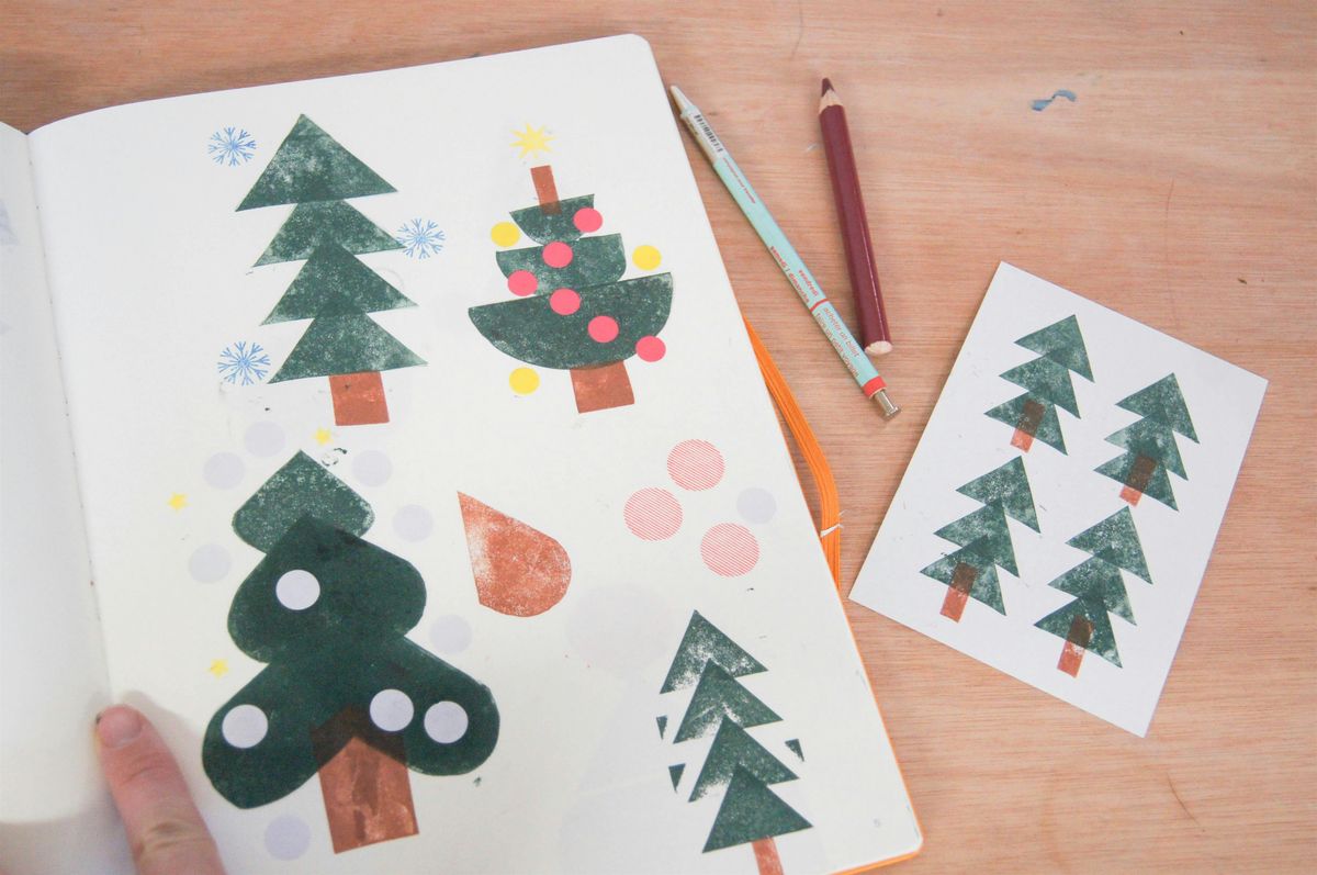 LAST MINUTE CHRISTMAS CARD CRAFTS