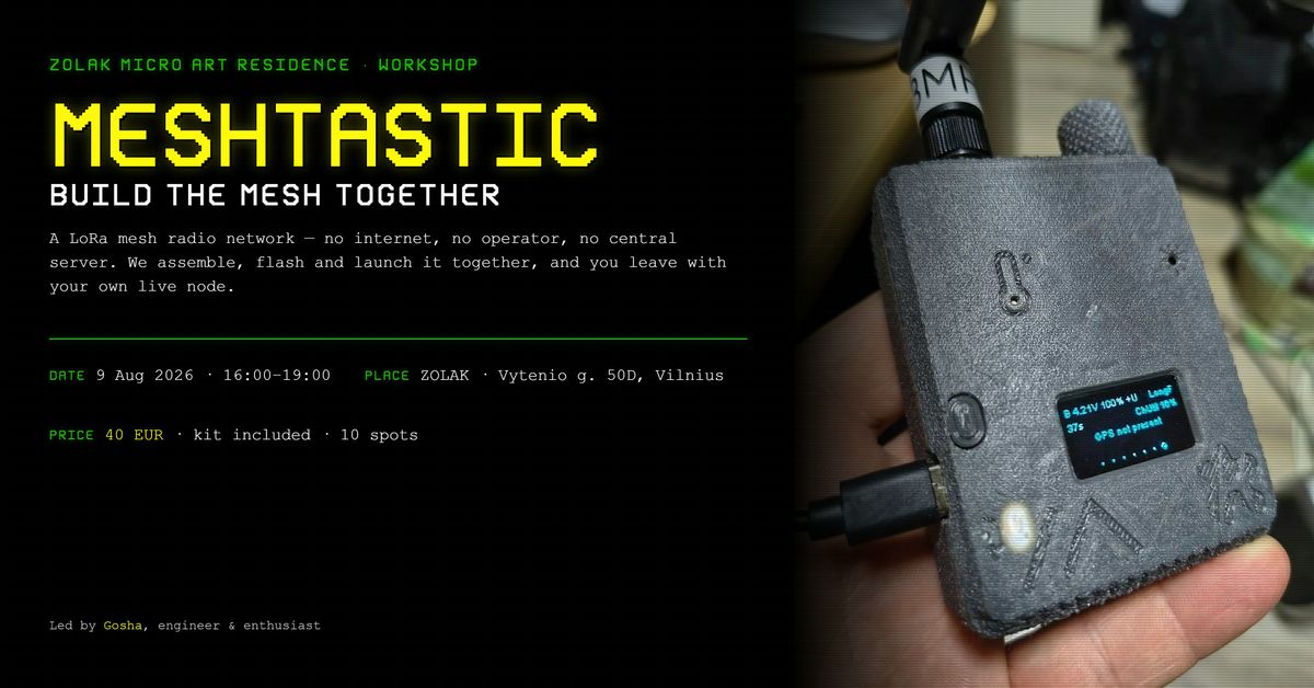 Meshtastic: let's build a network together