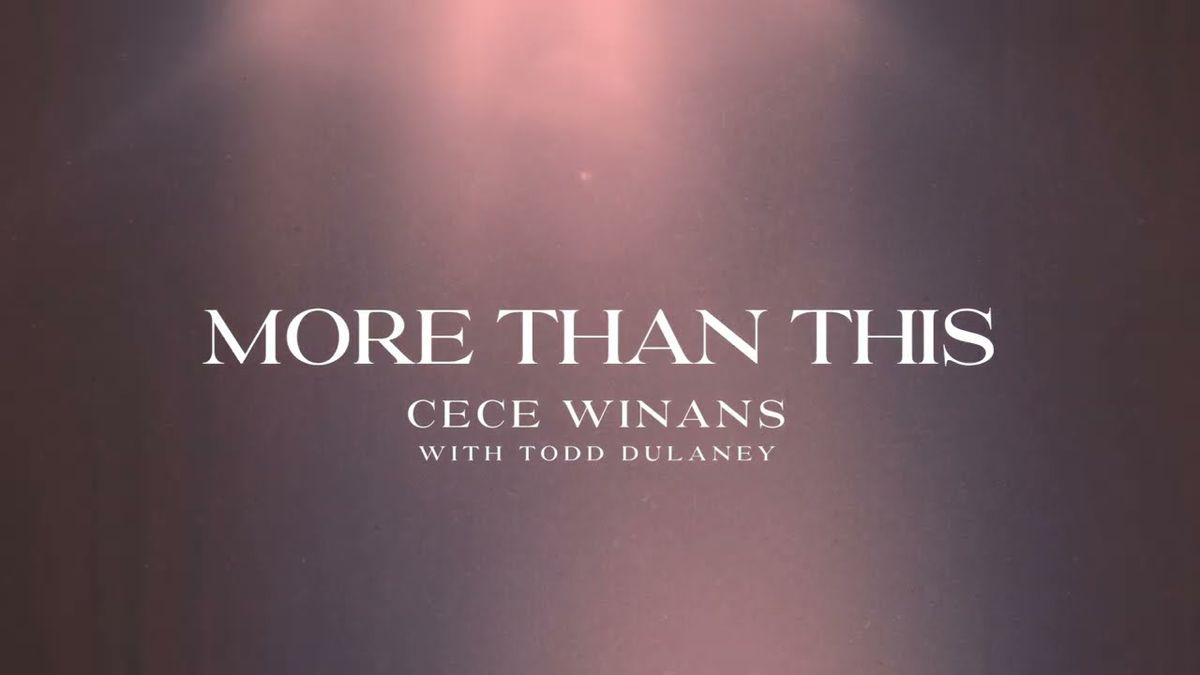 CeCe Winans - More Than This at Belcher Center