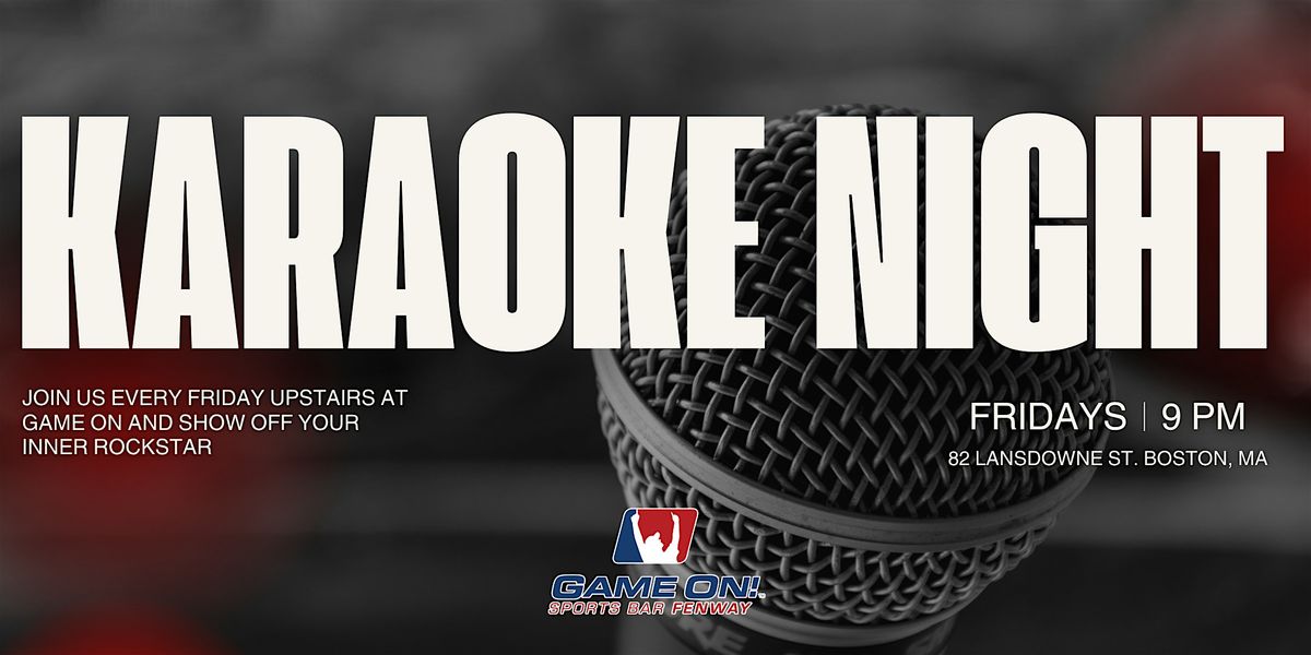 Karaoke Fridays
