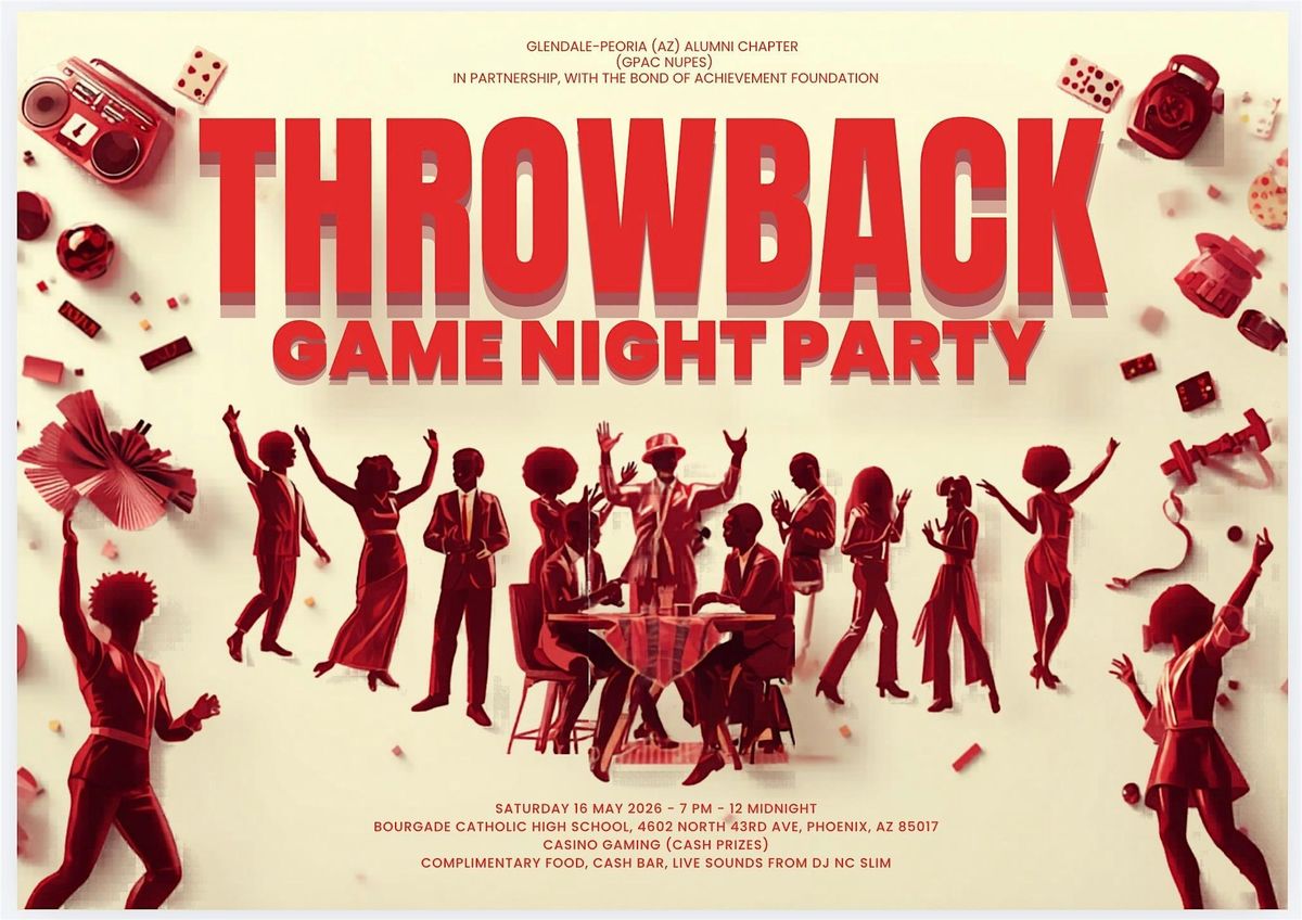 Throwback Game Night Party