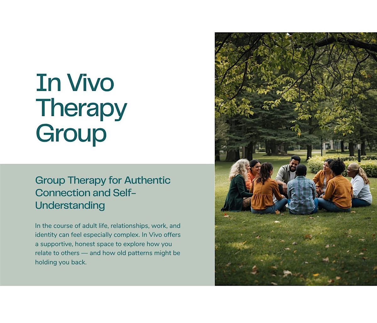 In Vivo Group Therapy @ Carbon Psychology