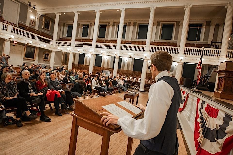 Destruction of the Tea: 252nd Boston Tea Party Anniversary Town Meeting