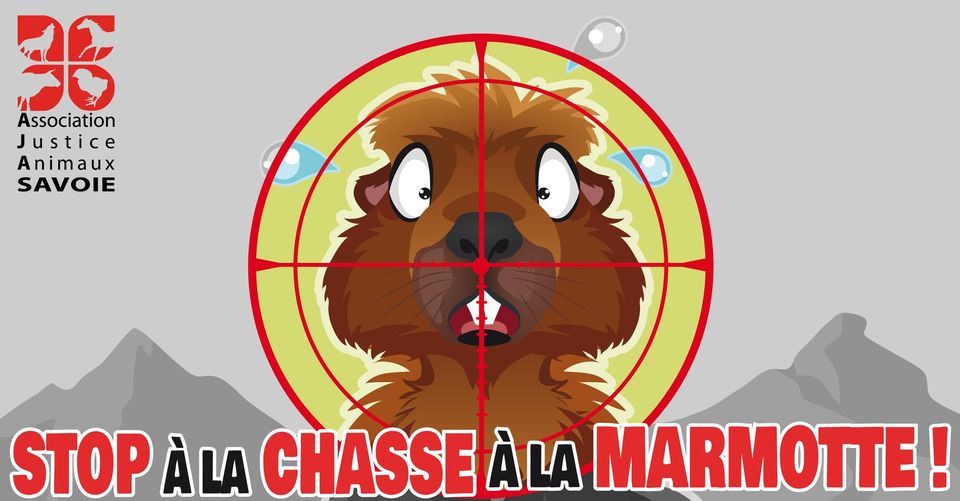 Happening chasse \u00e0 la marmotte - Lyon